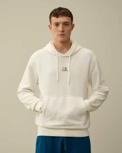 Homme C.P. Company Sweat-Shirts^30/1 Fleece Artisanal Hoodie