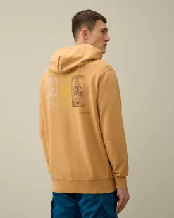 Homme C.P. Company Sweat-Shirts^30/1 Fleece Artisanal Hoodie