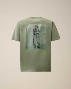 Homme C.P. Company T-Shirts Et Polos^24/1 Jersey Artisanal British Sailor T-Shirt