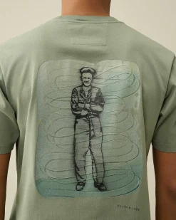 Homme C.P. Company T-Shirts Et Polos^24/1 Jersey Artisanal British Sailor T-Shirt