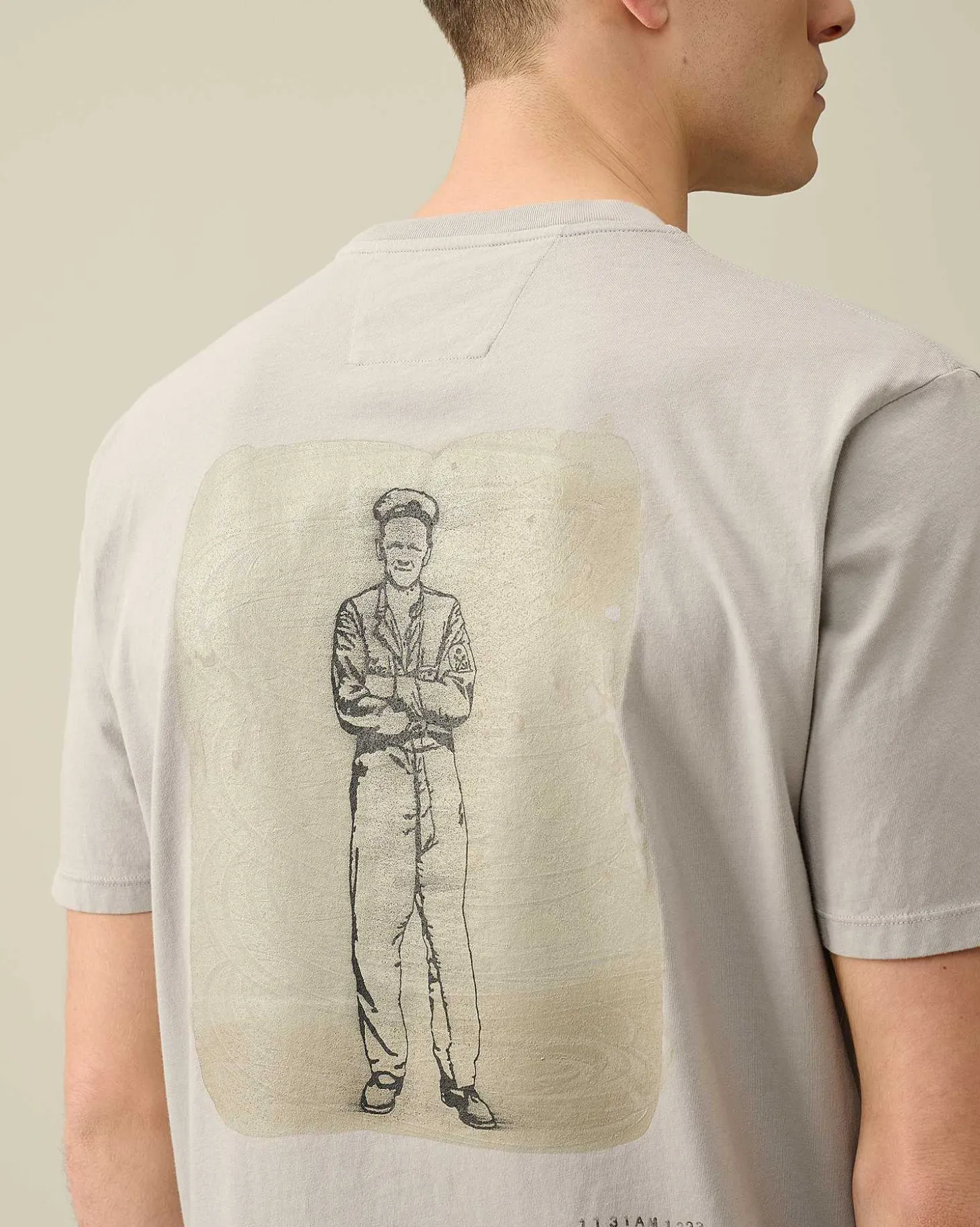 Homme C.P. Company T-Shirts Et Polos^24/1 Jersey Artisanal British Sailor T-Shirt