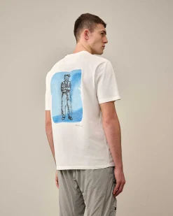 Homme C.P. Company T-Shirts Et Polos^24/1 Jersey Artisanal British Sailor T-Shirt