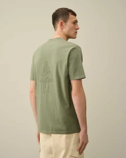 Homme C.P. Company T-Shirts Et Polos^24/1 Jersey Artisanal Card T-Shirt