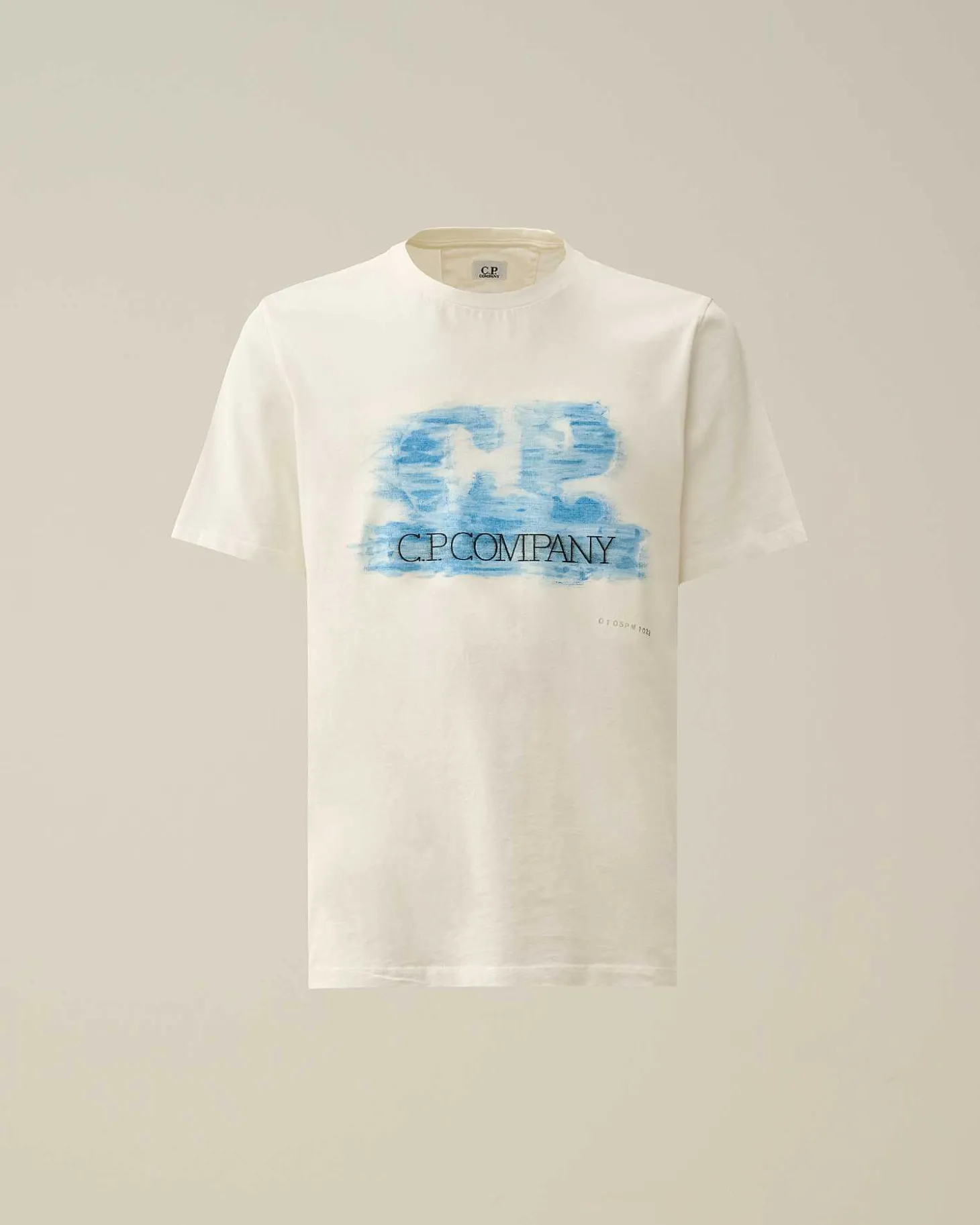 Homme C.P. Company T-Shirts Et Polos^24/1 Jersey Artisanal Logo T-Shirt