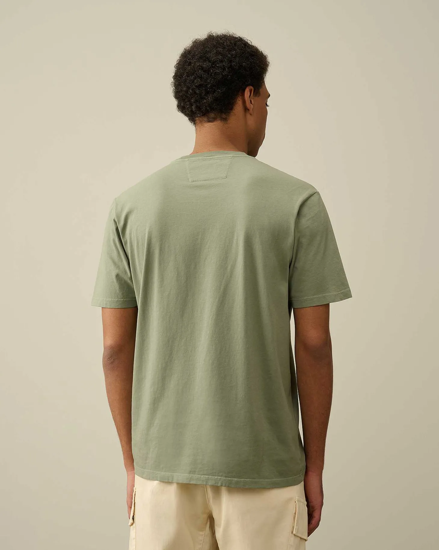 Homme C.P. Company T-Shirts Et Polos^24/1 Jersey Artisanal Logo T-Shirt
