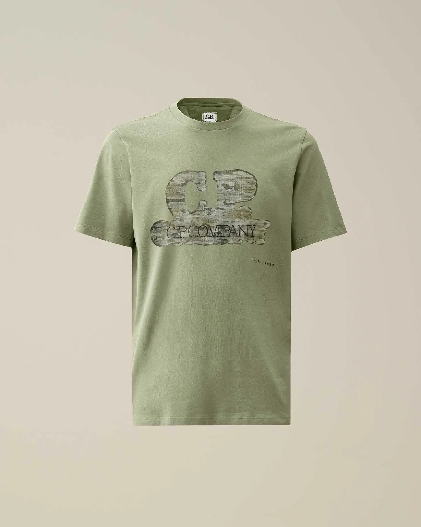 Homme C.P. Company T-Shirts Et Polos^24/1 Jersey Artisanal Logo T-Shirt