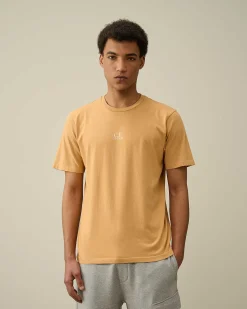 Homme C.P. Company T-Shirts Et Polos^24/1 Jersey Artisanal Three Cards T-Shirt