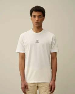 Homme C.P. Company T-Shirts Et Polos^24/1 Jersey Artisanal Three Cards T-Shirt