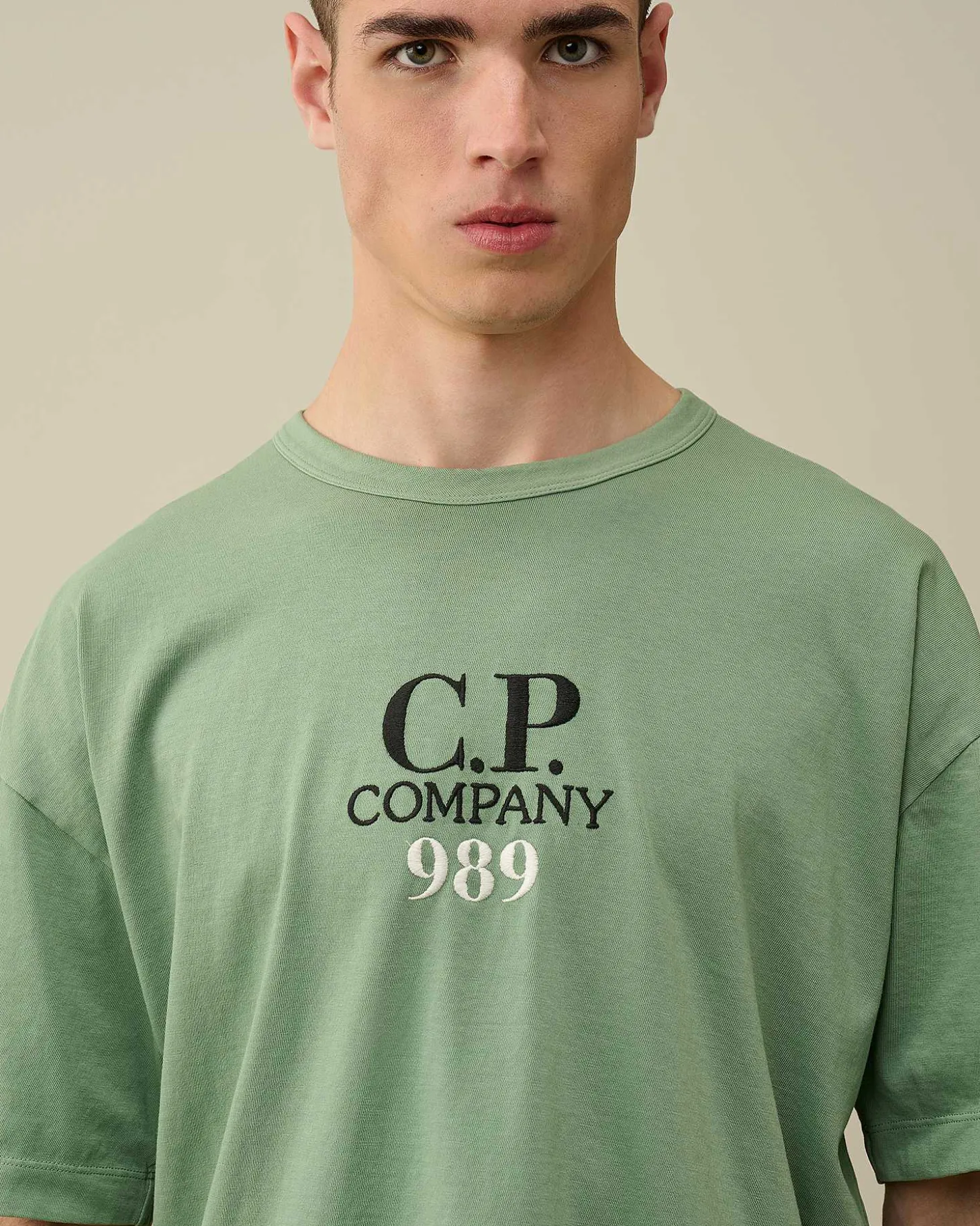 Homme C.P. Company T-Shirts Et Polos^20/1 Jersey Boxy Logo T-Shirt