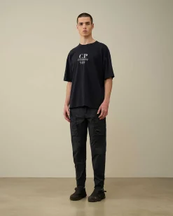Homme C.P. Company T-Shirts Et Polos^20/1 Jersey Boxy Logo T-Shirt