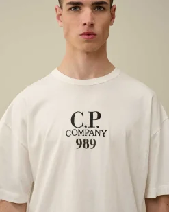 Homme C.P. Company T-Shirts Et Polos^20/1 Jersey Boxy Logo T-Shirt