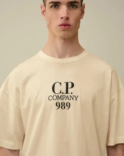 Homme C.P. Company T-Shirts Et Polos^20/1 Jersey Boxy Logo T-Shirt