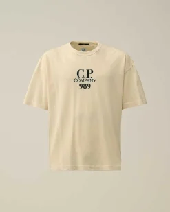 Homme C.P. Company T-Shirts Et Polos^20/1 Jersey Boxy Logo T-Shirt