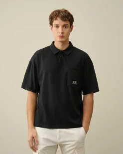 Homme C.P. Company T-Shirts Et Polos^20/1 Jersey Boxy Polo Shirt