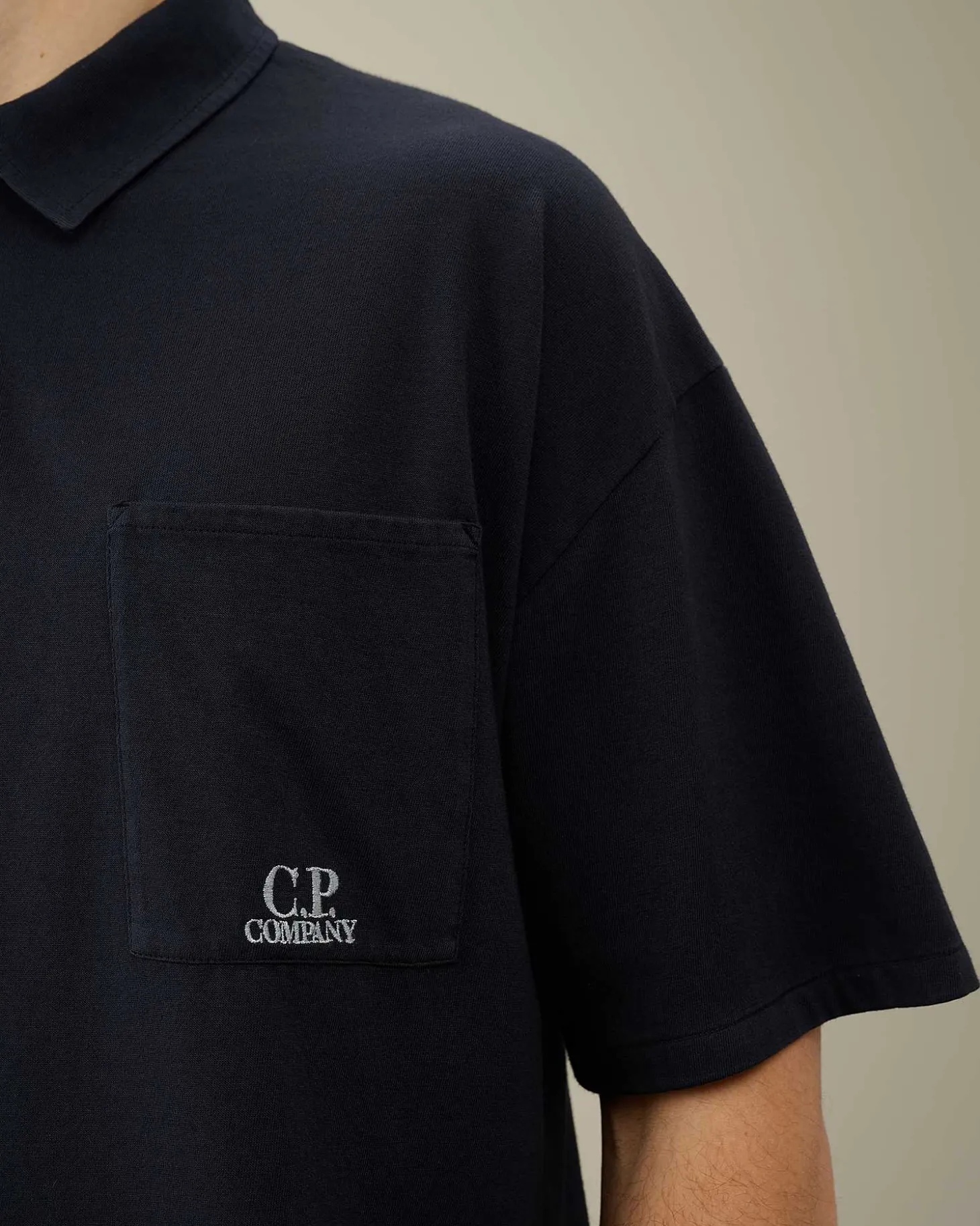 Homme C.P. Company T-Shirts Et Polos^20/1 Jersey Boxy Polo Shirt