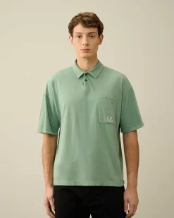 Homme C.P. Company T-Shirts Et Polos^20/1 Jersey Boxy Polo Shirt
