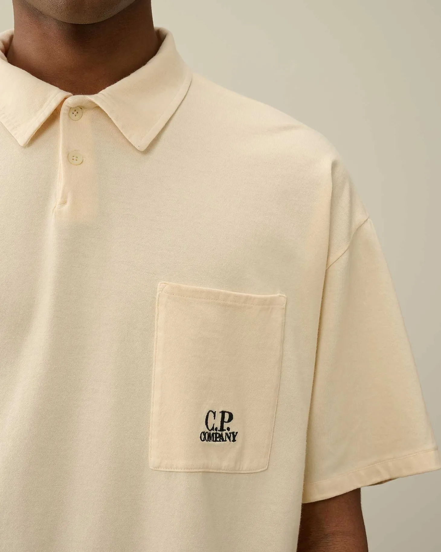 Homme C.P. Company T-Shirts Et Polos^20/1 Jersey Boxy Polo Shirt