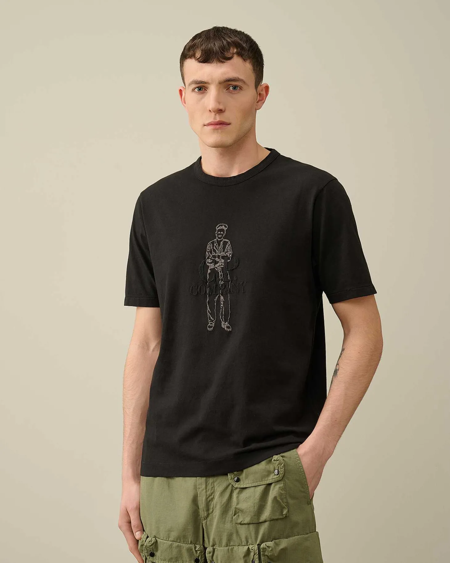 Homme C.P. Company T-Shirts Et Polos^1020 Jersey British Sailor T-Shirt