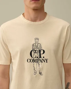 Homme C.P. Company T-Shirts Et Polos^1020 Jersey British Sailor T-Shirt