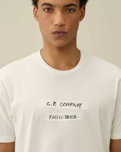 Homme C.P. Company T-Shirts Et Polos^24/1 Jersey Facili-Tees Graphic T-Shirt