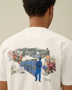 Homme C.P. Company T-Shirts Et Polos^24/1 Jersey Facili-Tees Graphic T-Shirt