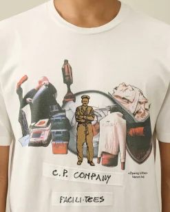 Homme C.P. Company T-Shirts Et Polos^24/1 Jersey Facili-Tees T-Shirt