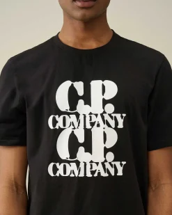 Homme C.P. Company T-Shirts Et Polos^30/1 Jersey Graphic T-Shirt