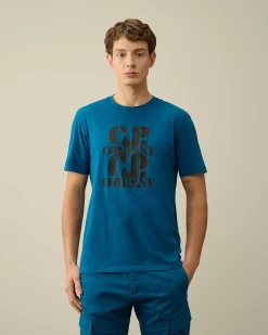 Homme C.P. Company T-Shirts Et Polos^30/1 Jersey Graphic T-Shirt