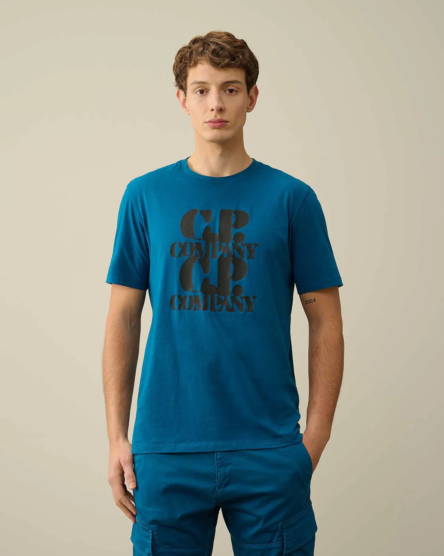 Homme C.P. Company T-Shirts Et Polos^30/1 Jersey Graphic T-Shirt