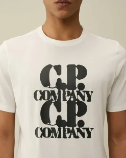 Homme C.P. Company T-Shirts Et Polos^30/1 Jersey Graphic T-Shirt