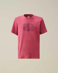 Homme C.P. Company T-Shirts Et Polos^30/1 Jersey Label Style Logo T-Shirt