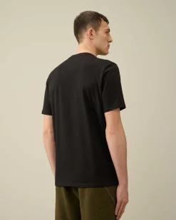 Homme C.P. Company T-Shirts Et Polos^30/1 Jersey Label Style Logo T-Shirt