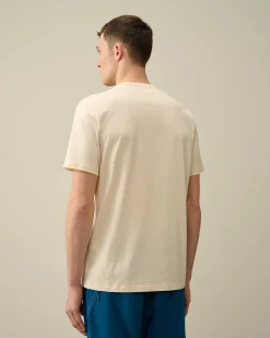 Homme C.P. Company T-Shirts Et Polos^30/1 Jersey Label Style Logo T-Shirt