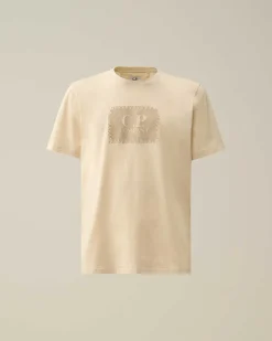 Homme C.P. Company T-Shirts Et Polos^30/1 Jersey Label Style Logo T-Shirt