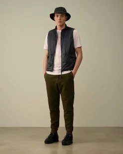 Homme C.P. Company T-Shirts Et Polos^30/1 Jersey Label Style Logo T-Shirt