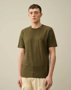 Homme C.P. Company T-Shirts Et Polos^30/1 Jersey Logo T-Shirt