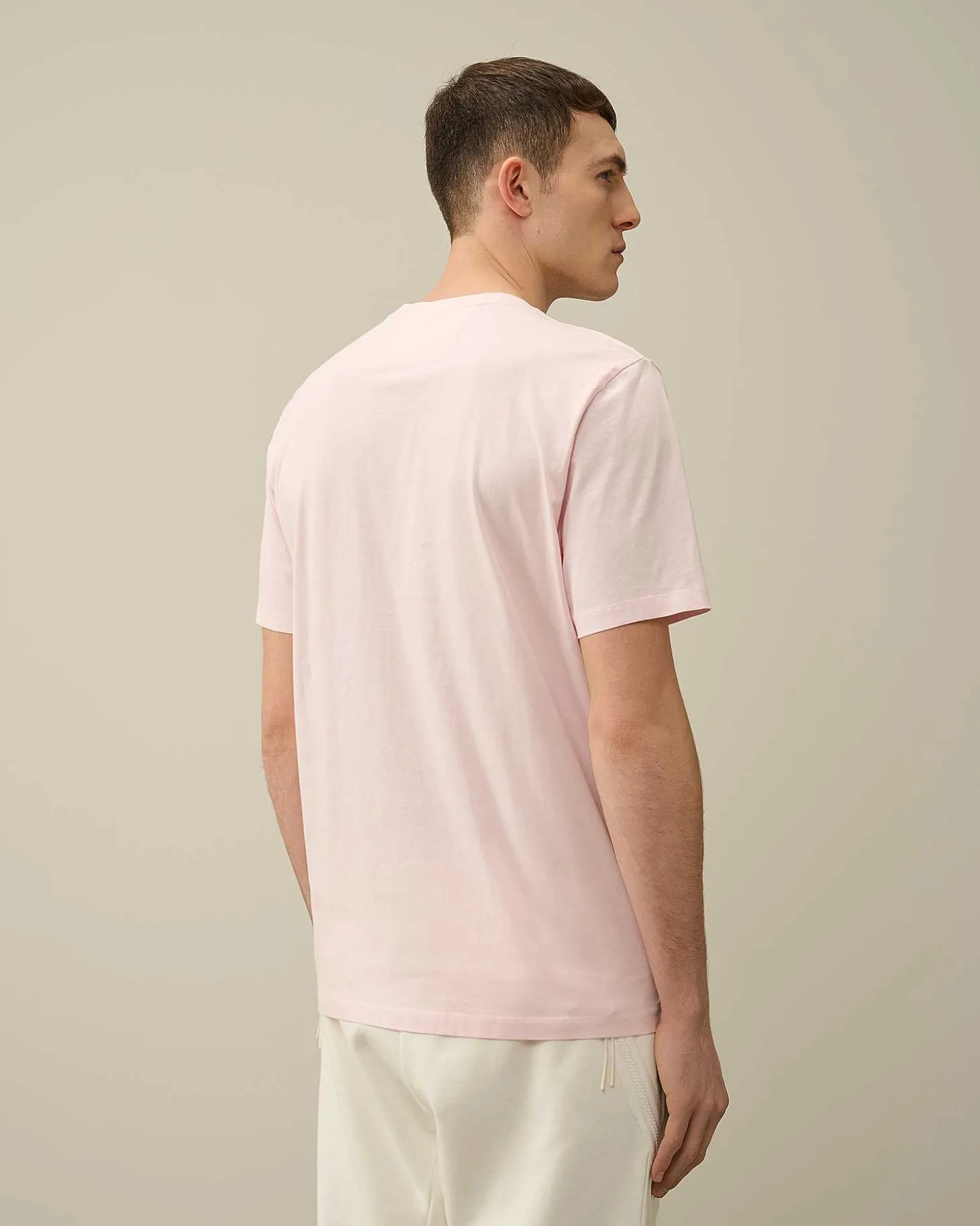 Homme C.P. Company T-Shirts Et Polos^30/1 Jersey Logo T-Shirt