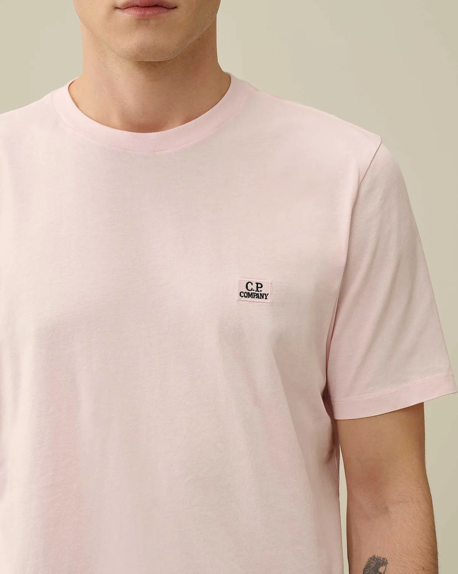 Homme C.P. Company T-Shirts Et Polos^30/1 Jersey Logo T-Shirt