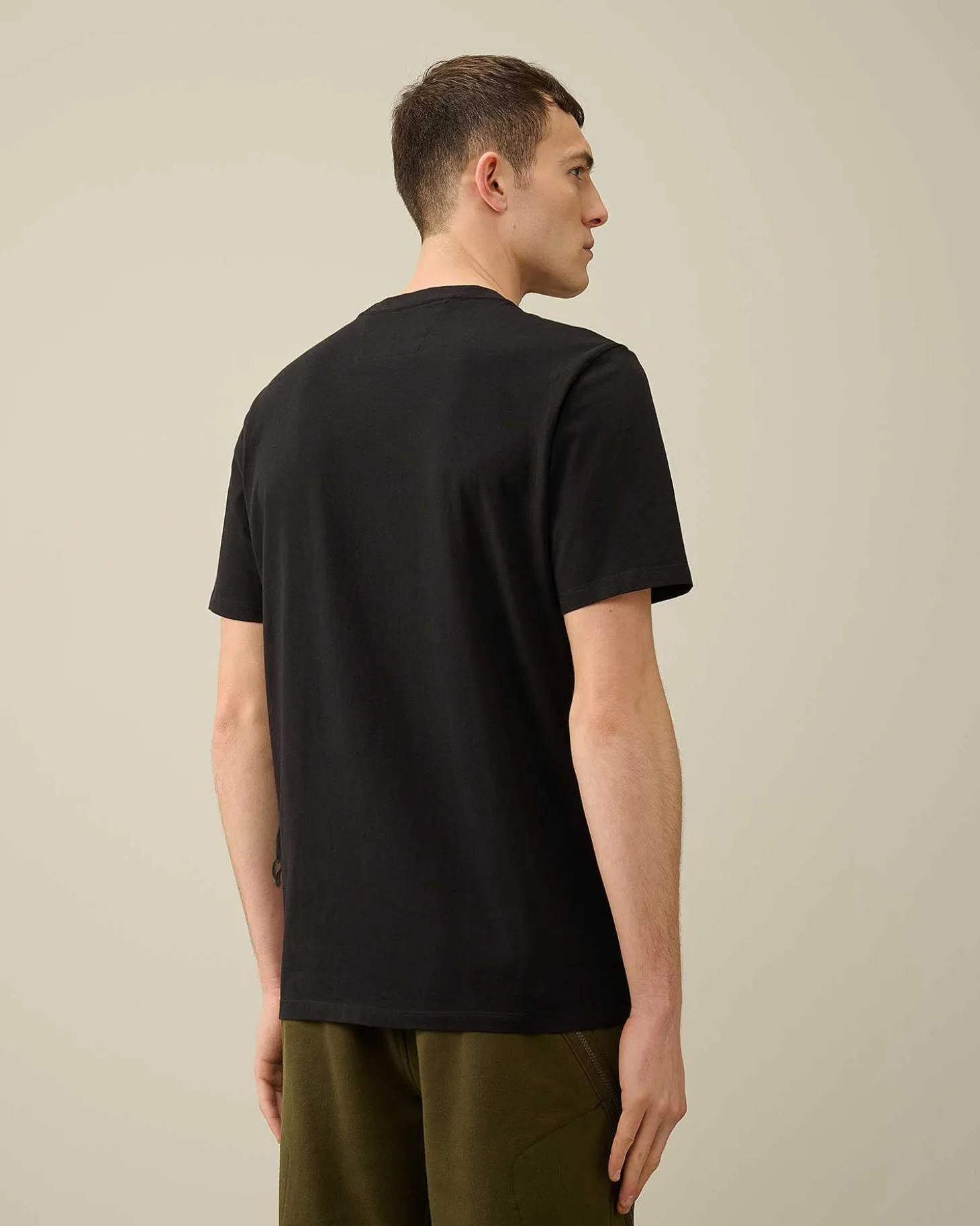 Homme C.P. Company T-Shirts Et Polos^30/1 Jersey Logo T-Shirt