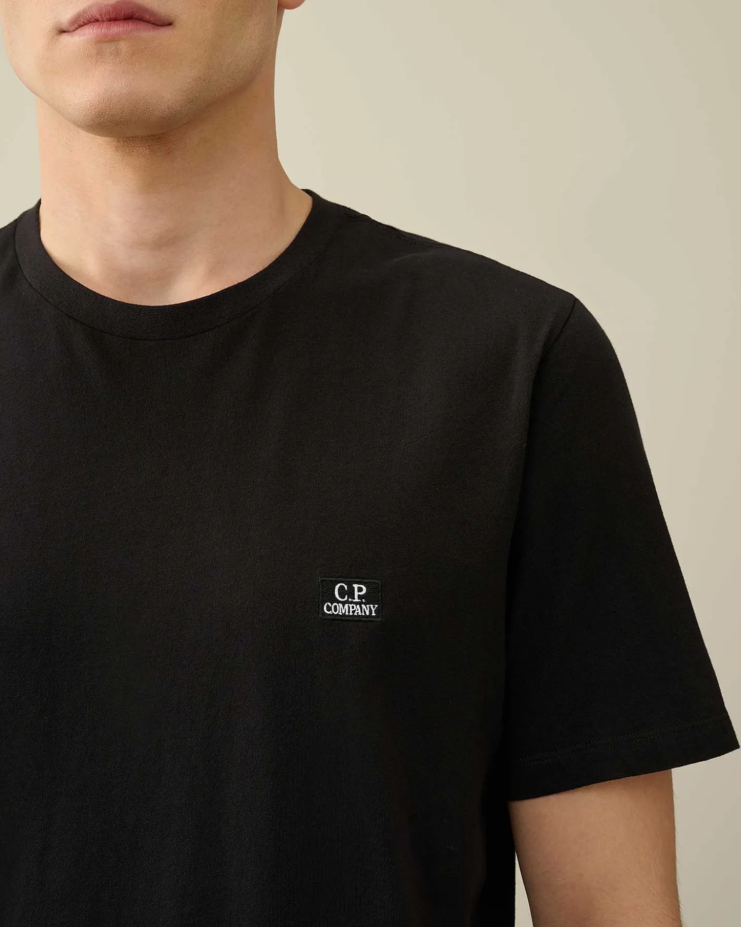 Homme C.P. Company T-Shirts Et Polos^30/1 Jersey Logo T-Shirt