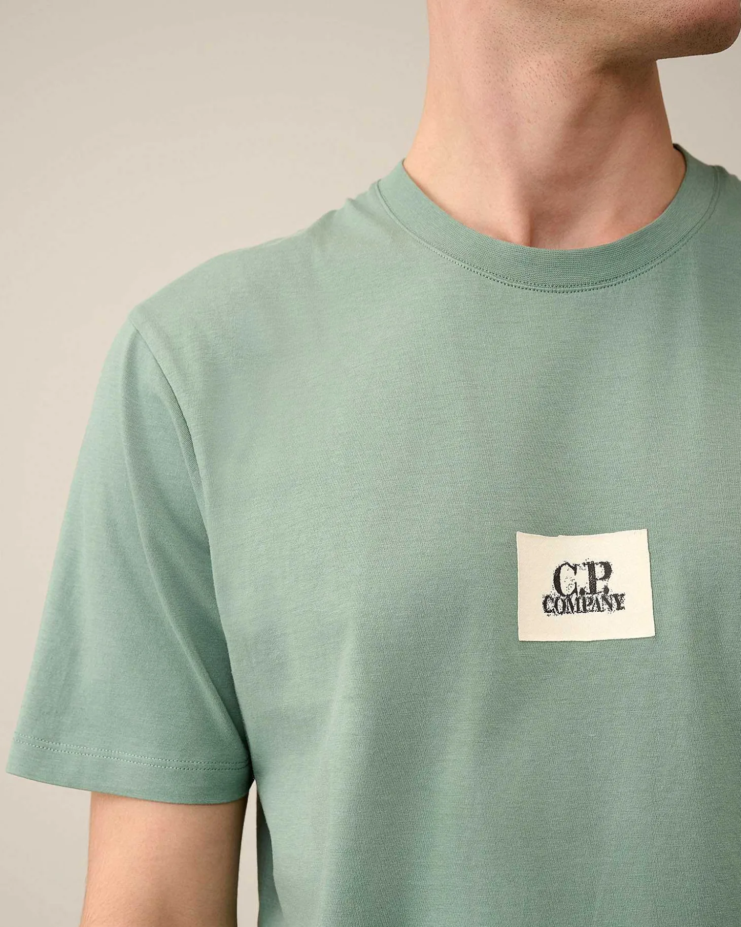 Homme C.P. Company T-Shirts Et Polos^30/1 Jersey Logo T-Shirt