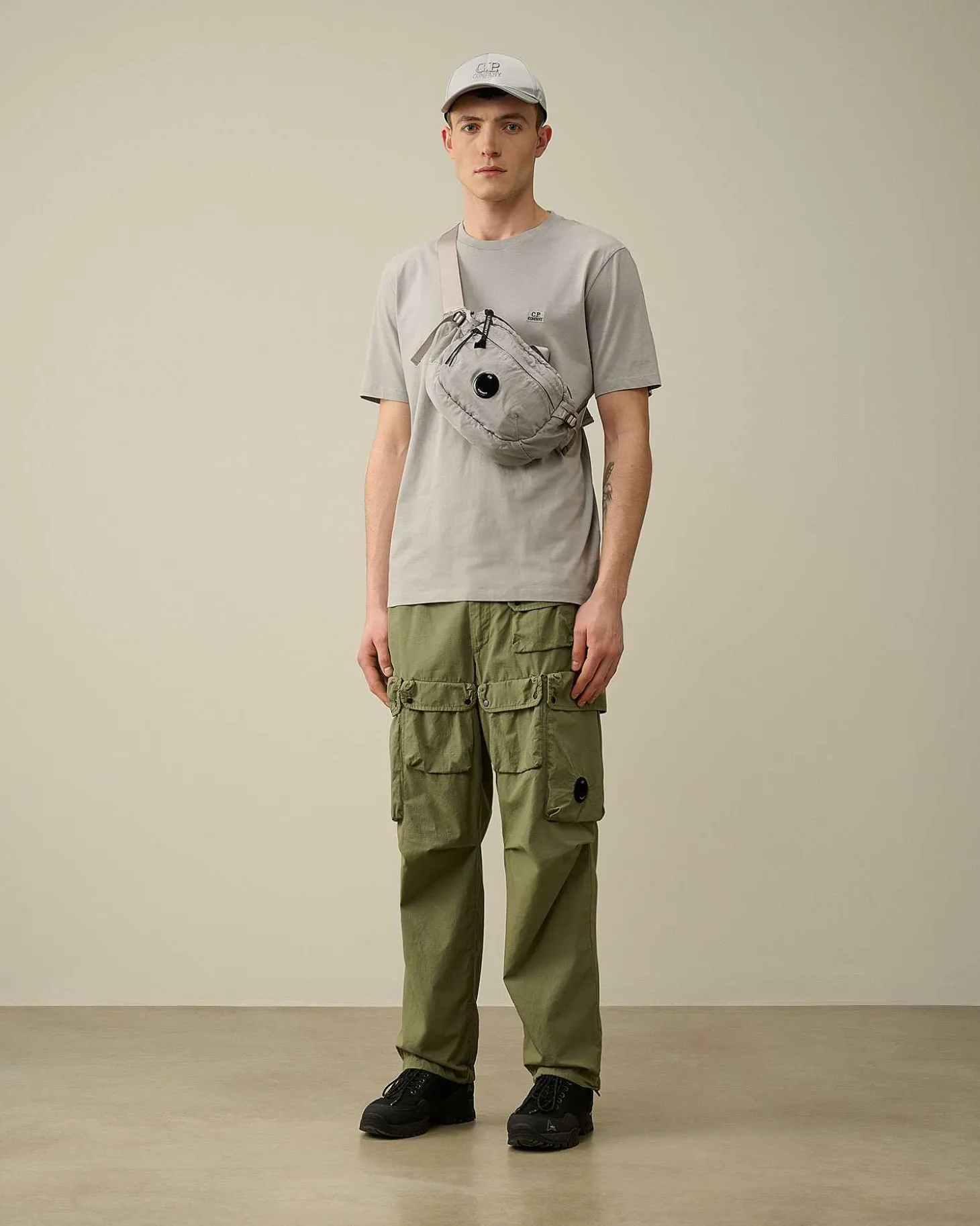 Homme C.P. Company T-Shirts Et Polos^30/1 Jersey Logo T-Shirt