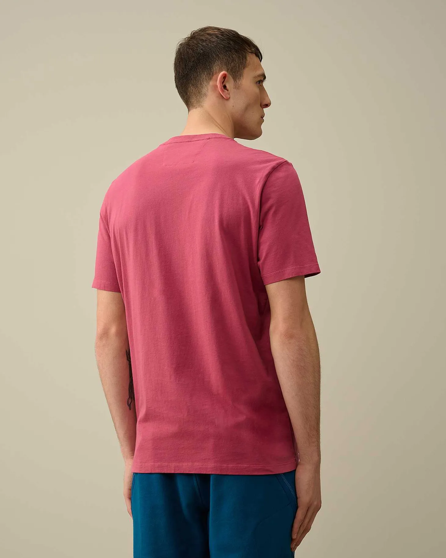 Homme C.P. Company T-Shirts Et Polos^30/1 Jersey Logo T-Shirt