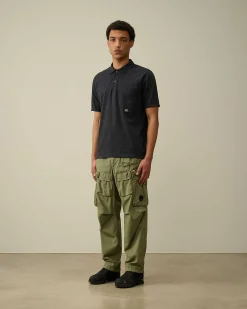 Homme C.P. Company T-Shirts Et Polos^1020 Jersey Pocket Polo Shirt