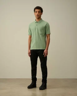Homme C.P. Company T-Shirts Et Polos^1020 Jersey Pocket Polo Shirt