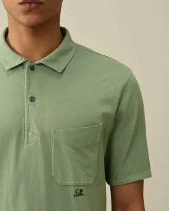 Homme C.P. Company T-Shirts Et Polos^1020 Jersey Pocket Polo Shirt