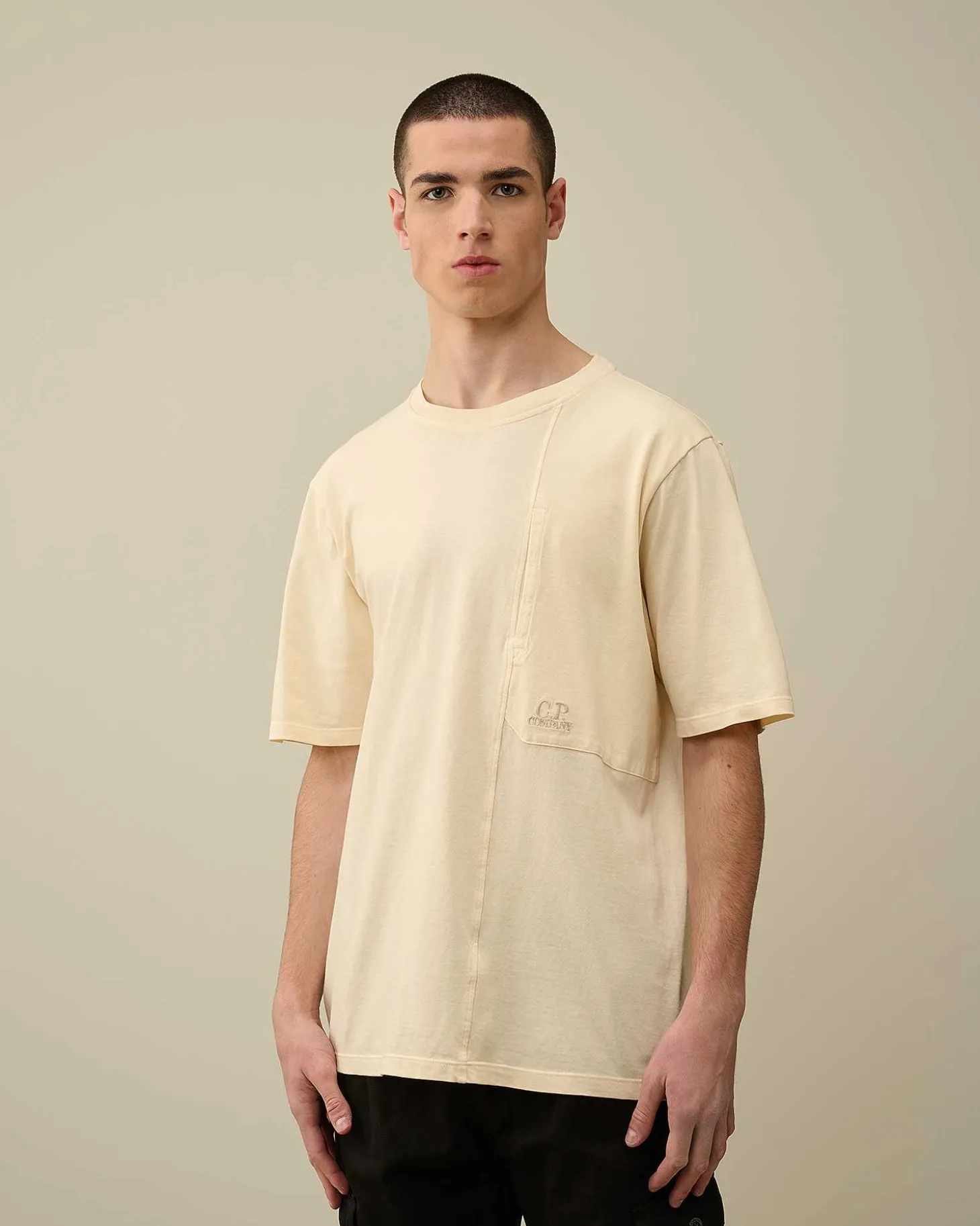 Homme C.P. Company T-Shirts Et Polos^20/1 Jersey Pocket T-Shirt