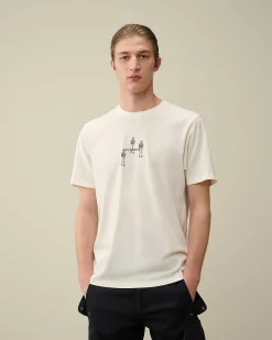 Homme C.P. Company T-Shirts Et Polos^30/1 Jersey Relaxed Graphic T-Shirt
