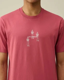 Homme C.P. Company T-Shirts Et Polos^30/1 Jersey Relaxed Graphic T-Shirt