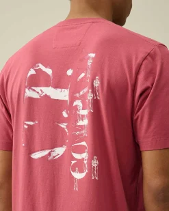 Homme C.P. Company T-Shirts Et Polos^30/1 Jersey Relaxed Graphic T-Shirt